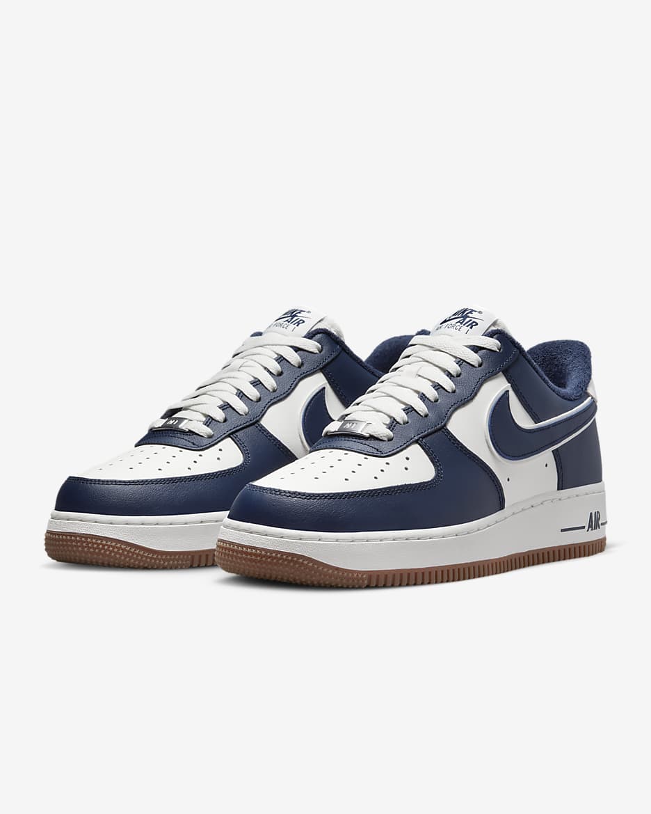 Nike air force 1 07 navy hotsell